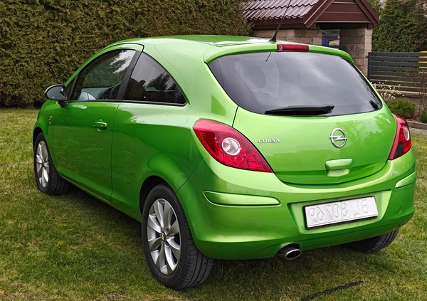 Opel Corsa cena 15800 przebieg: 178240, rok produkcji 2012 z Łomża małe 92